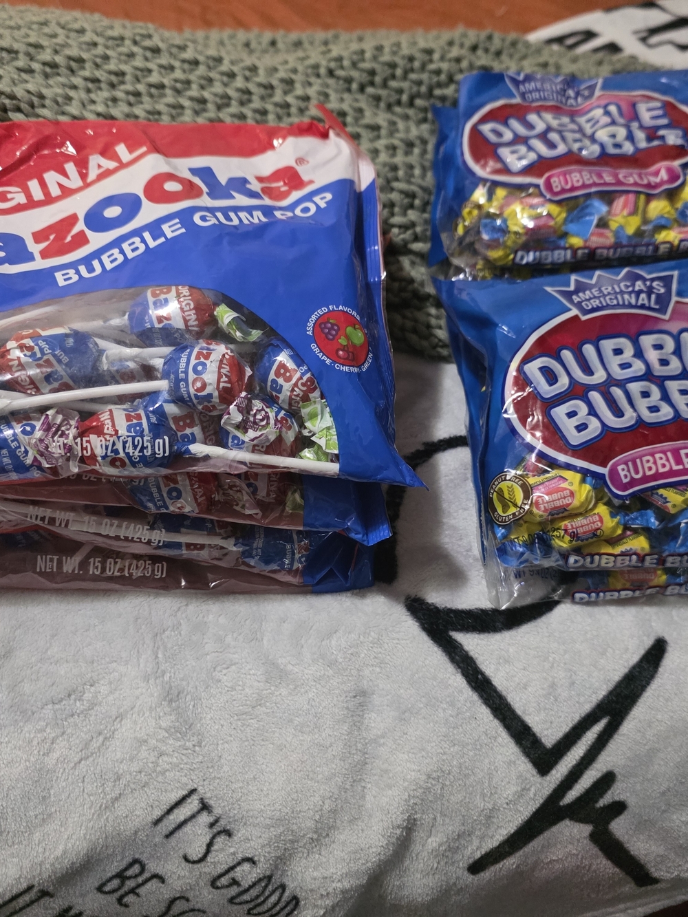 Assorted Bubble Gum Packs - Blue
